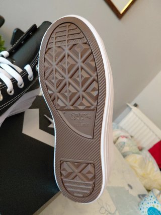 Converse  ctas move HI          plataforma negras
