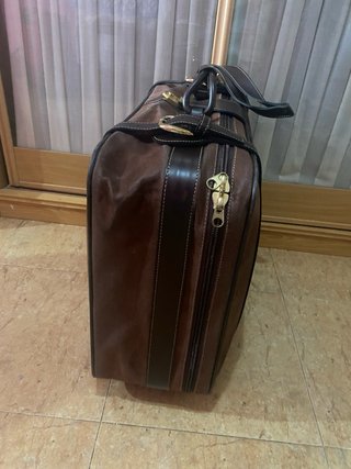 Maleta Vintage Italiana "AG" 50x40cm con Ruedas