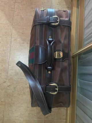 Maleta Vintage Italiana "AG" 50x40cm con Ruedas