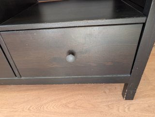 Mueble TV IKEA Hemnes Negro