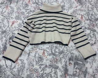 Jersey de Rayas Cuello Alto