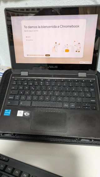 Chromebook Asus CR1100FK Negro