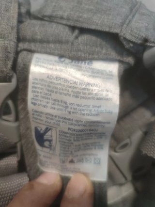 Mochila portabebés Jané gris
