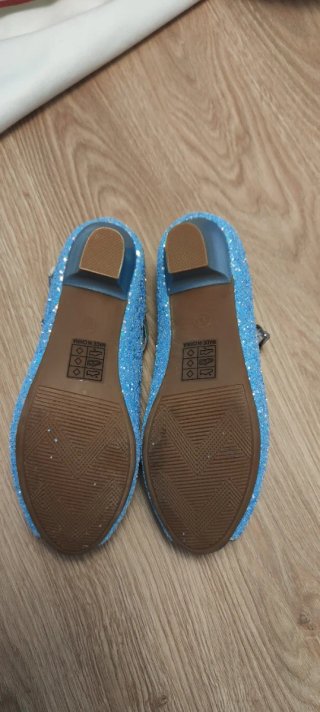 Zapatos Azules Elsa y Anna