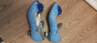 Zapatos Azules Elsa y Anna