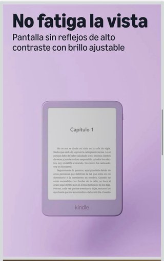 Amazon Kindle 6 16GB Sin Publicidad 6" Morado Urbe
