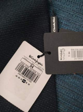 Americana Emidio Tucci Negra Talla 54