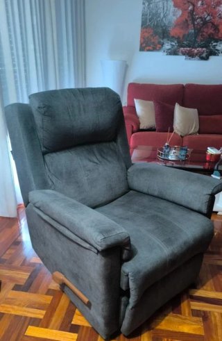 Sillón Relax Gris antimanchas