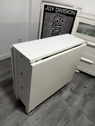 Mesa extensible Ikea Norden blanca. Nueva!