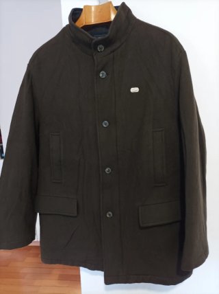 Abrigo Lacoste Marrón