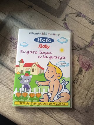 DVD El gato llega a la granja - Hero Baby