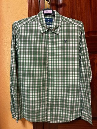 Camisa Álvaro Moreno Cuadros Verde Talla 38