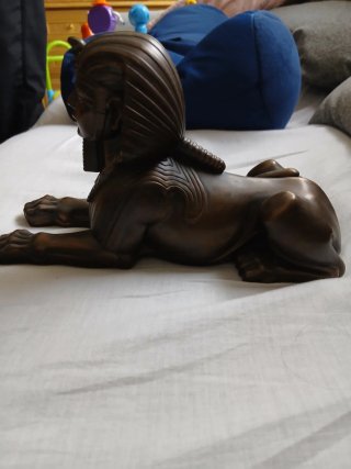 Figura Esfinge Egipcia Bronce
