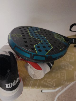 Conjunto de pádel: Pala de Padel, zapatillas y pal