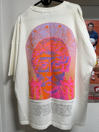 Camiseta Pull and Bear Estampada