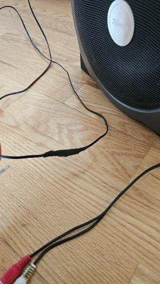 Altavoces Trust 2.1 Negro y Gris