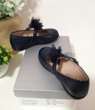 Sapatos Criança Azul Tam. 24 - Novos