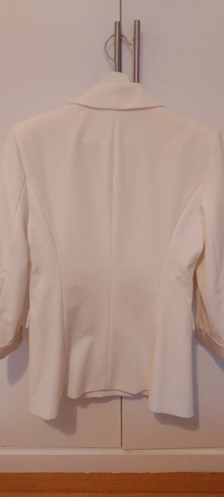 Americana Stradivarius Blanca Talla S