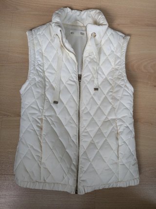 Chaleco Acolchado Beige Sfera Talla S