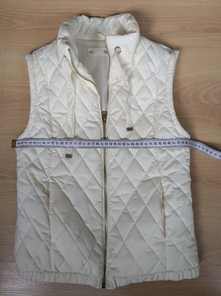 Chaleco Acolchado Beige Sfera Talla S
