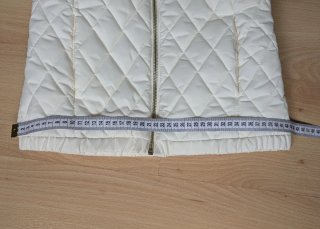 Chaleco Acolchado Beige Sfera Talla S