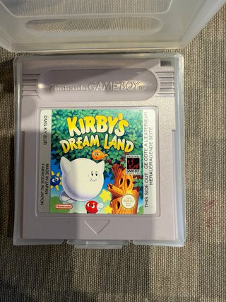 Kirby's Dream Land Game Boy DMG-KY-EUR