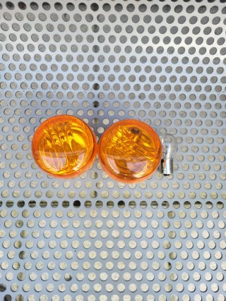 Tulipas naranjas intermitentes (4 unidades)