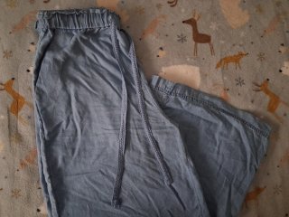 Pantalones Palazzo Azules