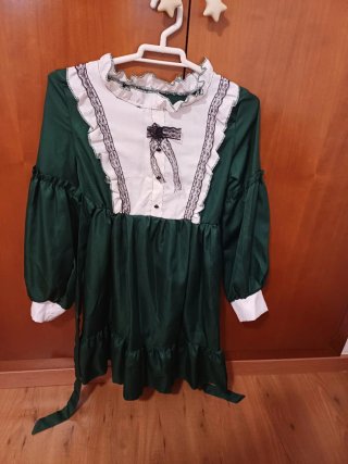 Disfraz de época para niña, talla S