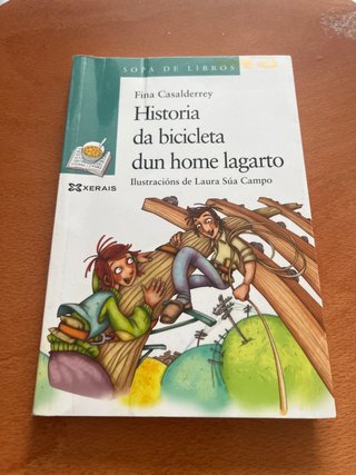Historia da bicicleta dun home lagarto