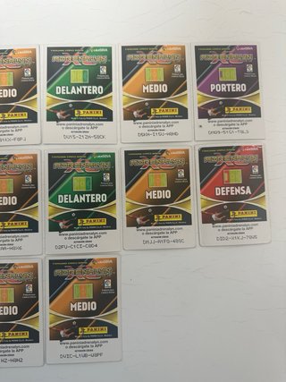Lote 13 Cromos Adrenalyn 2015-16