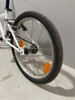 Bicicleta Infantil Btwin Blanca