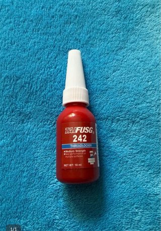 1- Fijatornillos 242 10ml azul