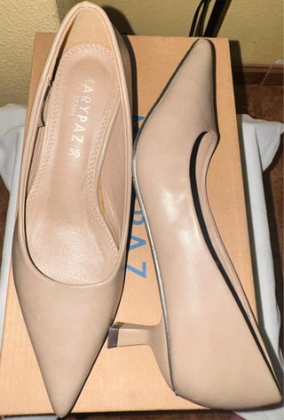 Zapatos Marypaz beige talla 36