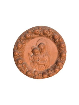 Ceramica Italiana Madonna e Bambino