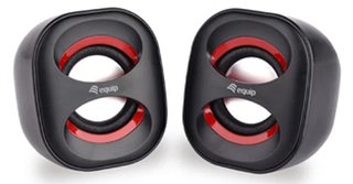 Altavoces 2.0 Equip Life Mini USB jack 3.5mm PC