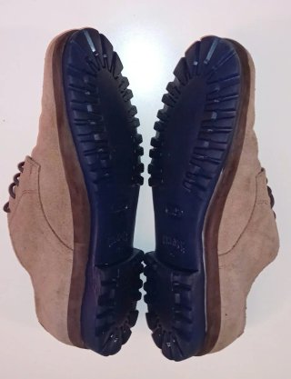 Zapatos Camper ante beige