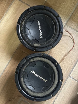 2 Subwoofers Pioneer TS-W306C 12 pulgadas