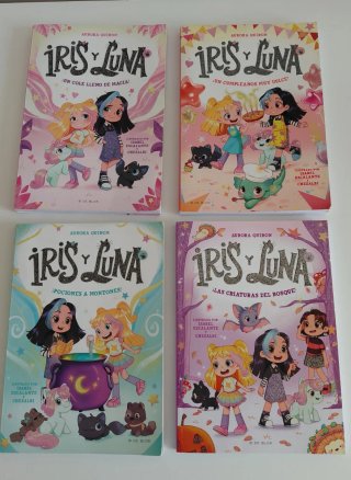 Iris y Luna 1-4 | 4 libros infantiles | A. Quirón