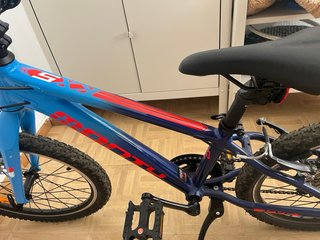 Bicicleta Infantil Monty Azul/Rojo