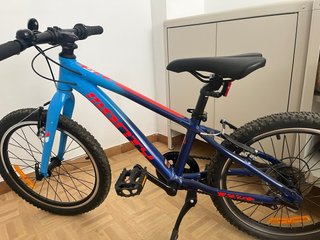 Bicicleta Infantil Monty Azul/Rojo