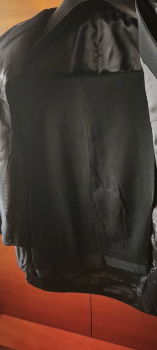 Traje de Novio Negro T.44