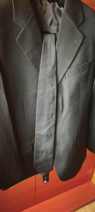 Traje de Novio Negro T.44