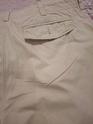 Bermudas juveniles beige