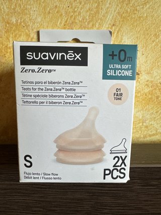 Suavinex Zero.Zero Tetinas Silicona 0m S 2uds