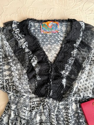 Vestido Highly Preppy Negro y Blanco