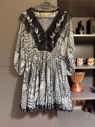 Vestido Highly Preppy Negro y Blanco