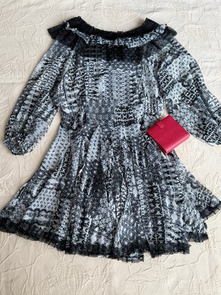 Vestido Highly Preppy Negro y Blanco