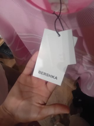 Sudadera Bershka Rosa tallas l m s