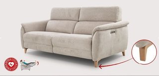 SOFA RELAX MOTORIZADO CARDIO ESTEL,WOOD